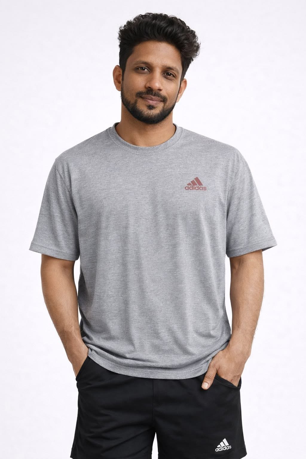 💪 DRY-FIT SPORTS T-SHIRT 💪 - Grey